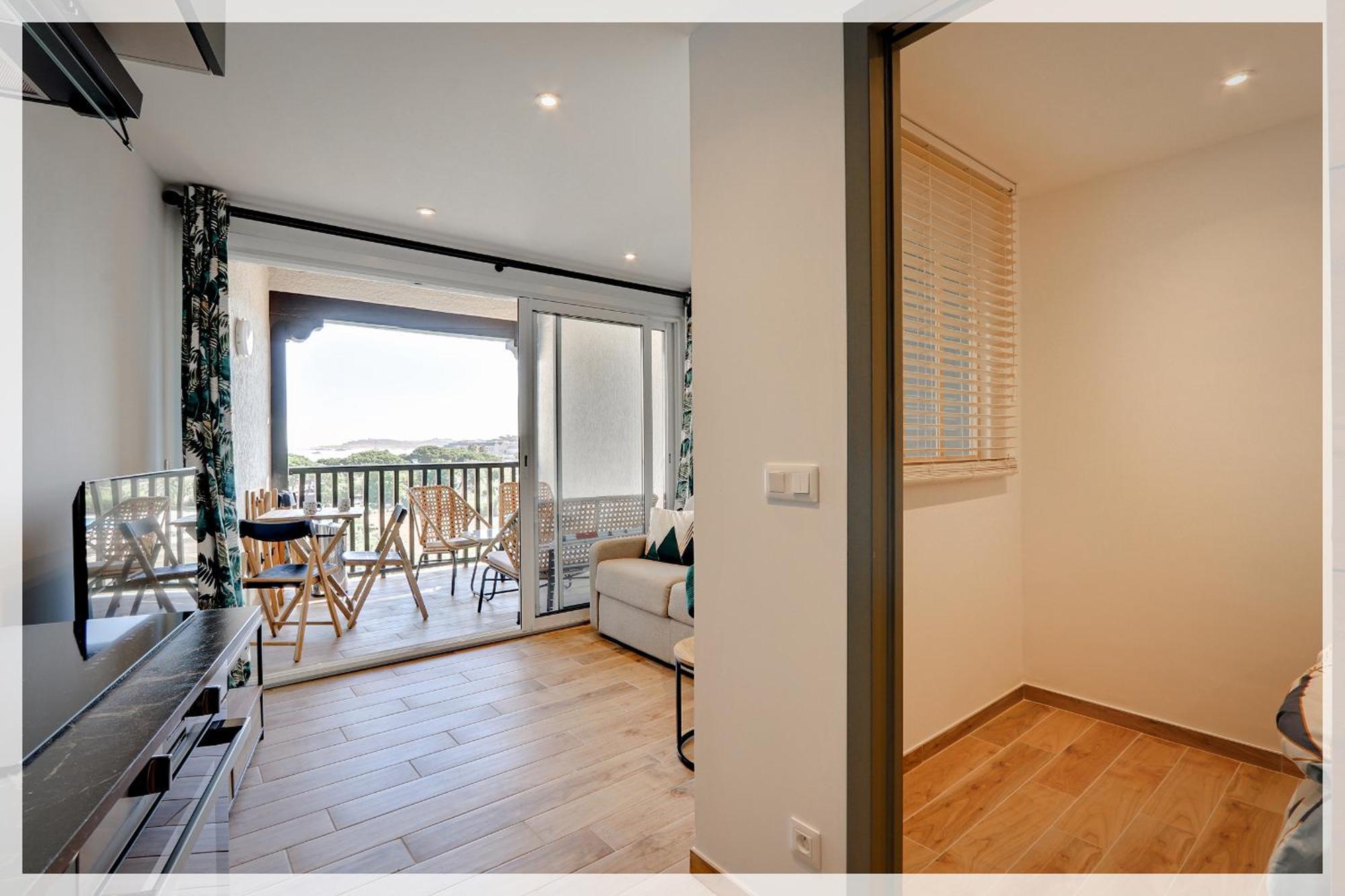 Appartement Cosy Climatise A 100M Des Plages Gassin Buitenkant foto